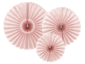 3 rosette rosa antico