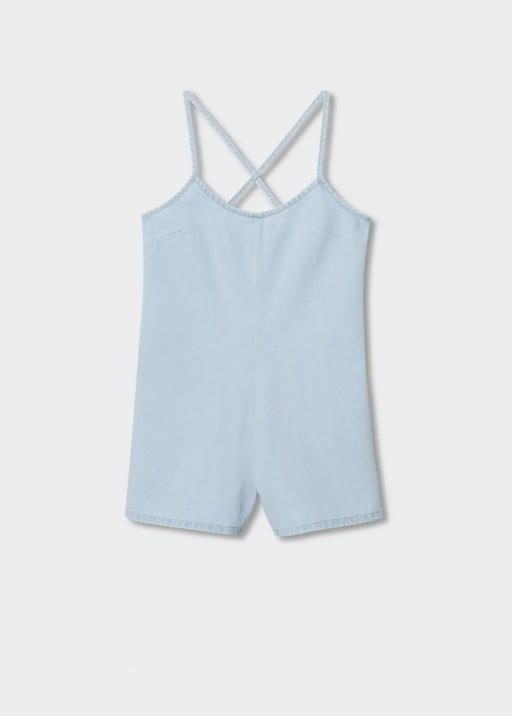 Abito a tuta denim cotone