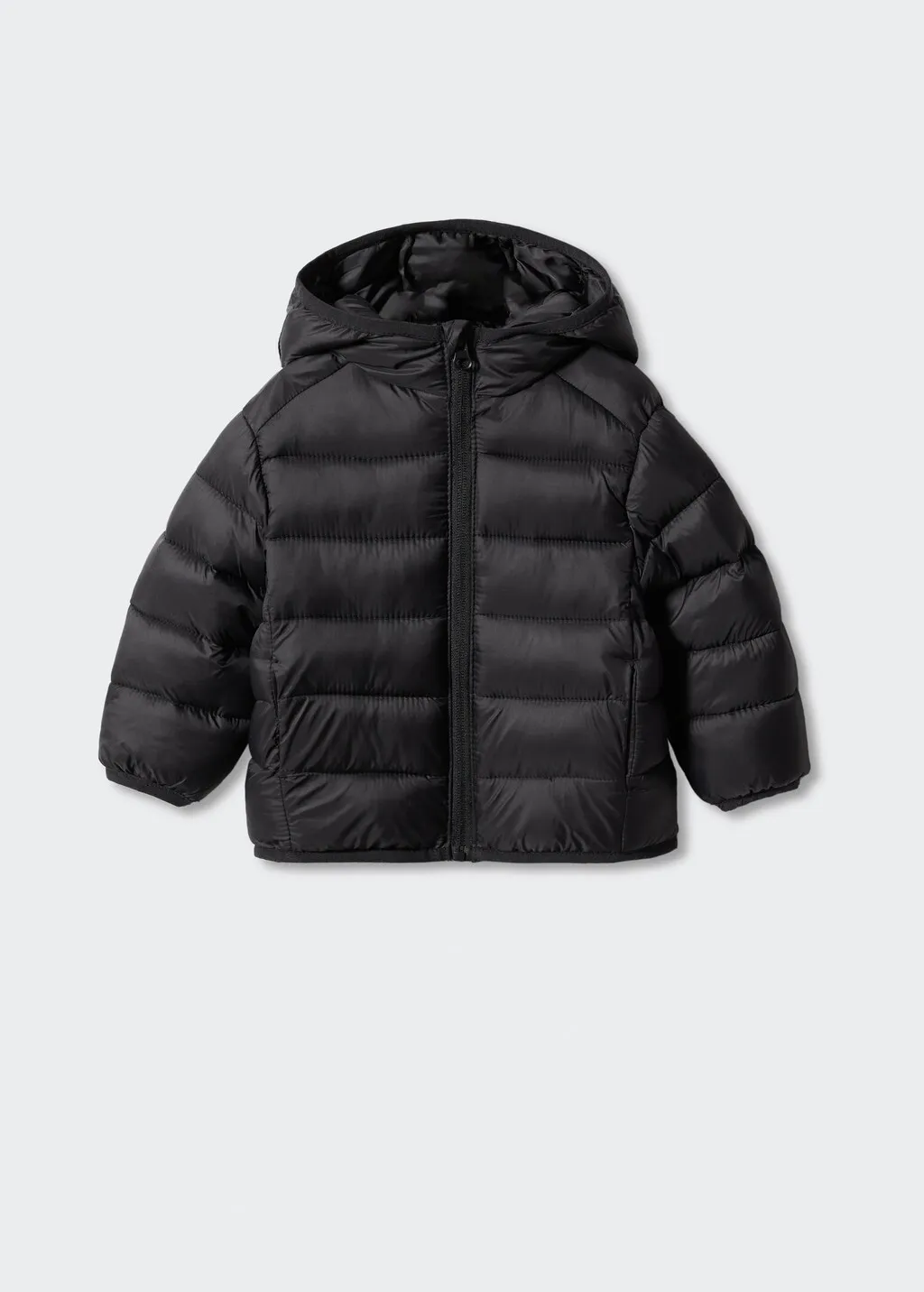 Anorak imbottito zip
