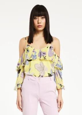 Blusa in georgette