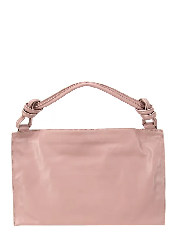 BORSA A SPALLA MY BEST BAG IN NAPPA YOKO ROSA MYB-6137 SS 316 NOCCIOLO