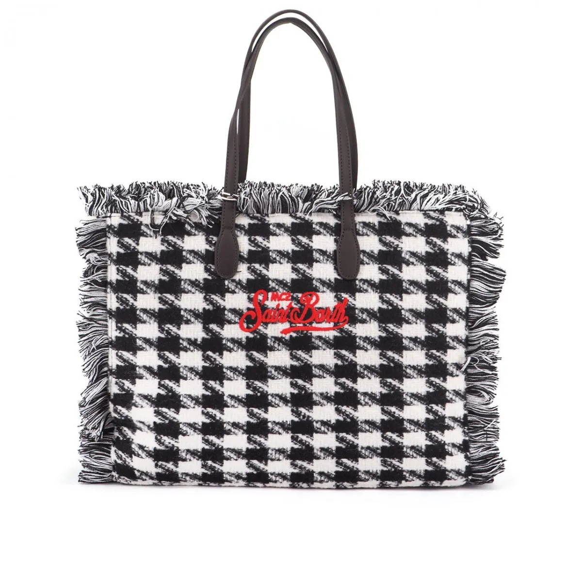 Borsa Vanity Pied De Poule