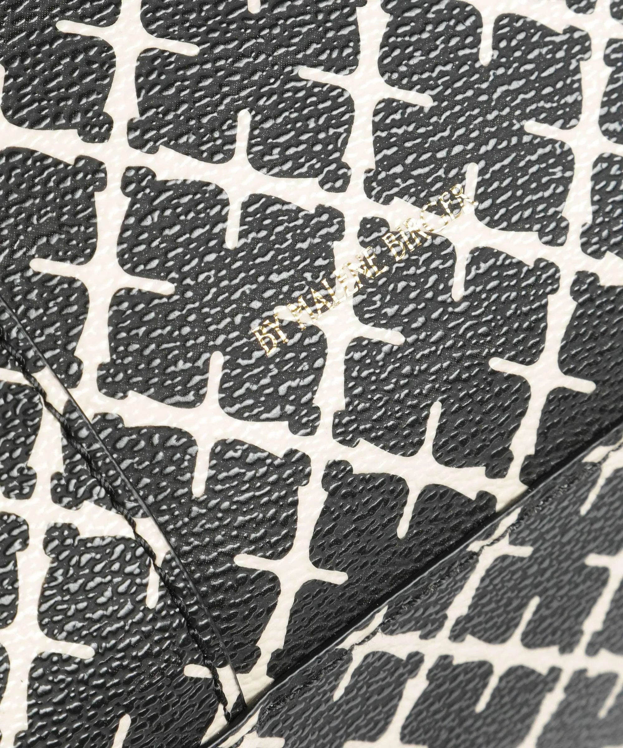  by Malene Birger Abrille Borsa shopper pelle sintetica nero  