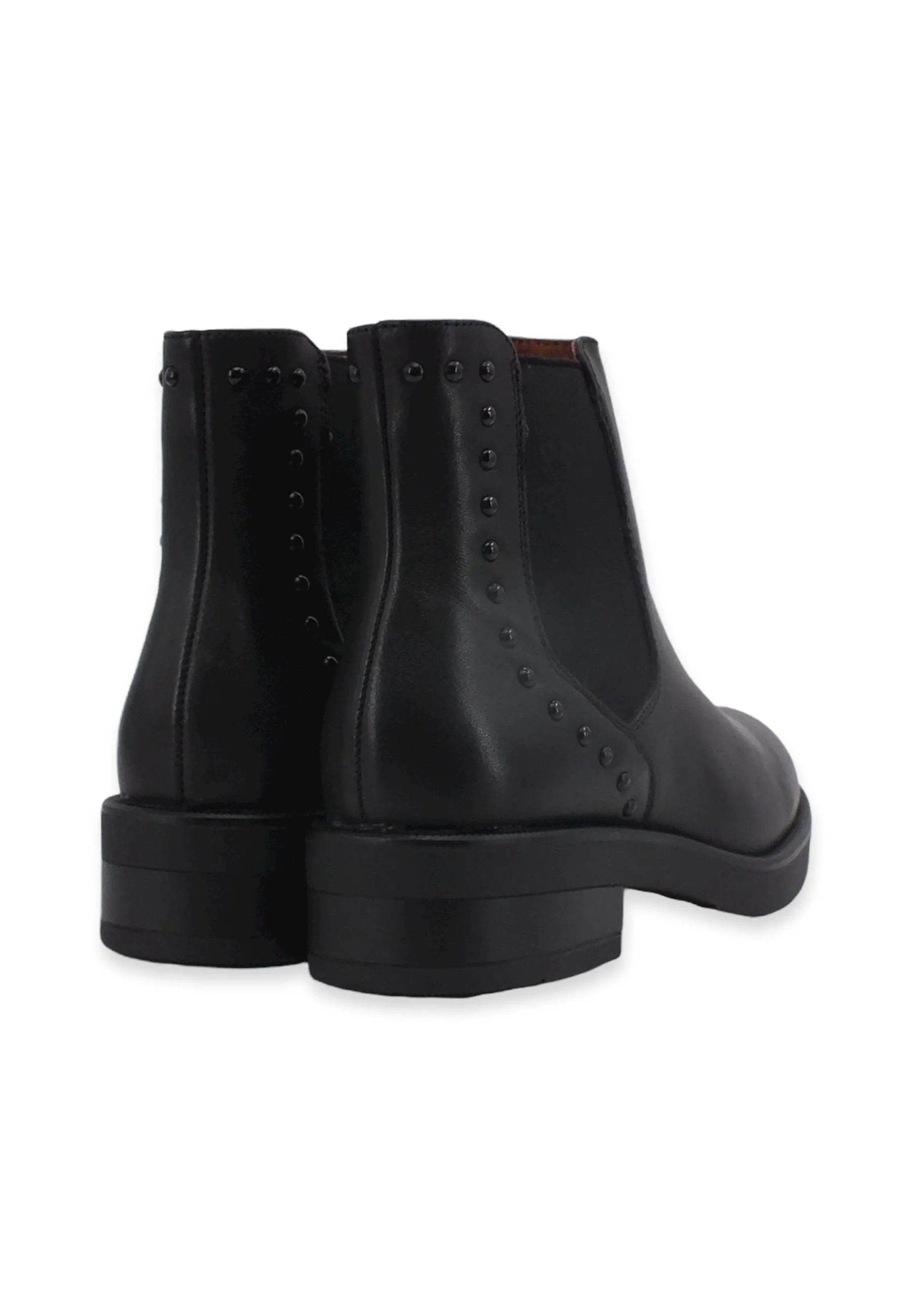CAFENOIR Stivaletto Polacco Borchiette Donna Nero EA1703