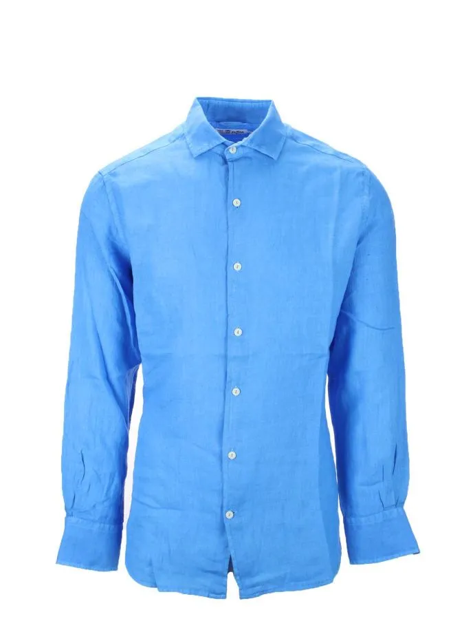 Camicia in lino manica lunga MC2