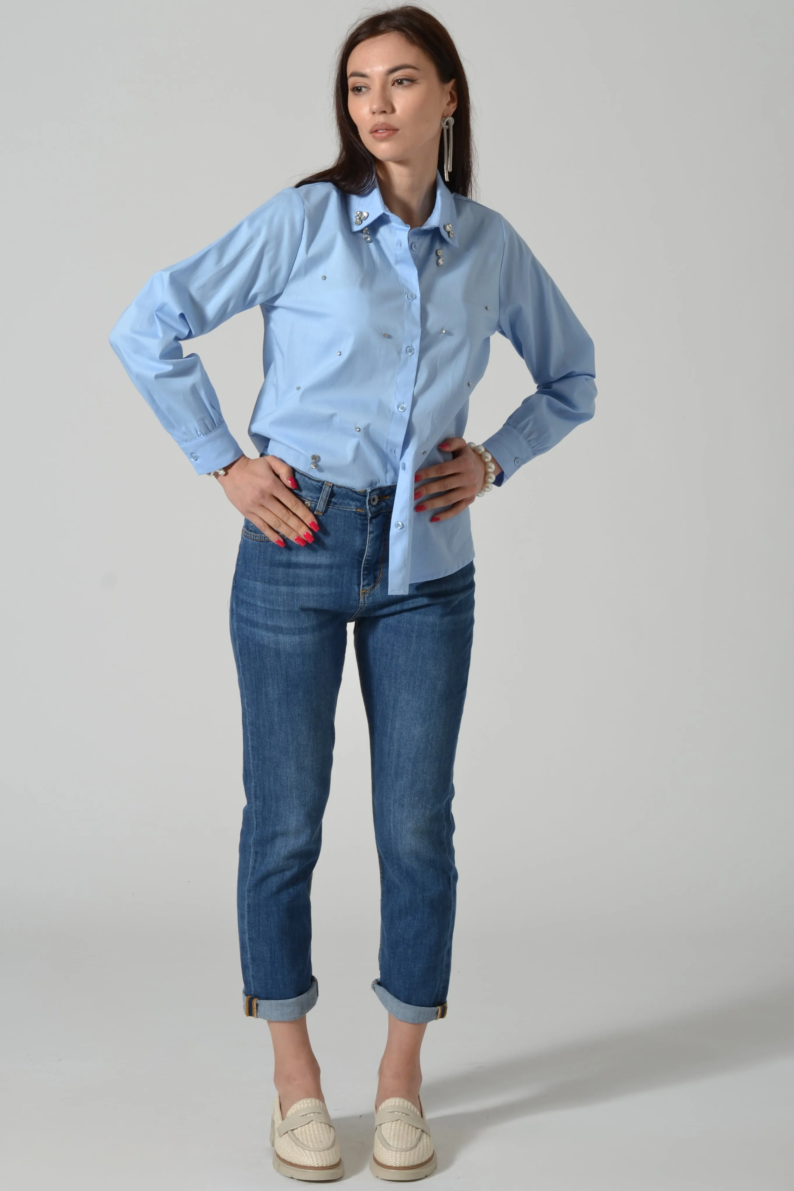 CAMICIA POPELINE APPLICAZIONI