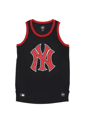 Canotta Tipo Basket Uomo Mlb Imprint Tank New City Neyyan Jet Black