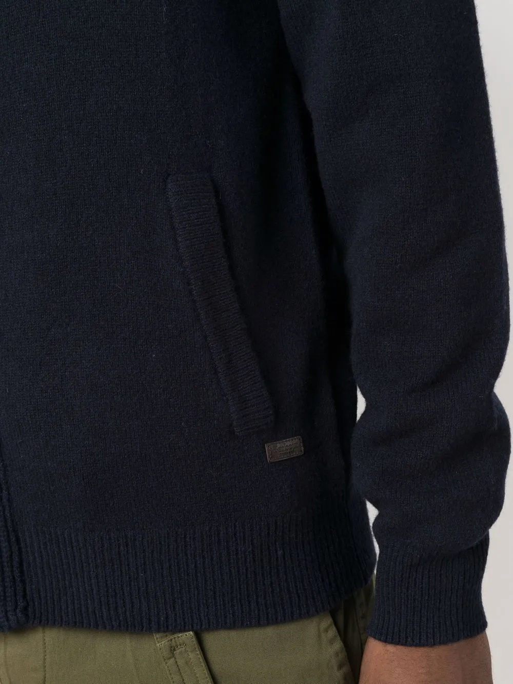 cardigan blu