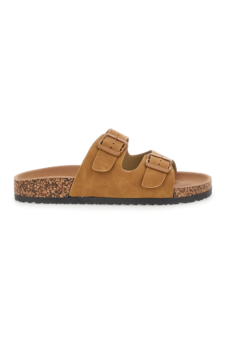 Ciabatte Beige Con Fibbie Regolabili Prima Riga 14183