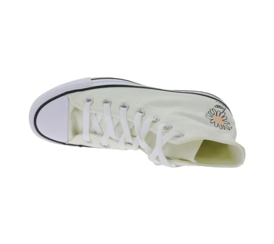 Converse Chuck Taylor All Star Chucks Sneaker alta da donna con stampa floreale A05131C Beige