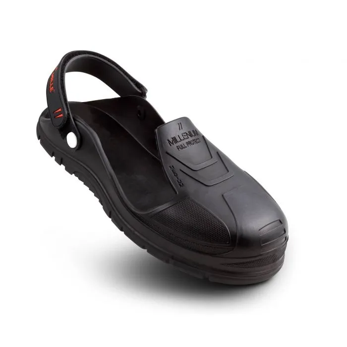 Copriscarpe Gaston Mille con suola antiscivolo, L, conf. da 1Paio pz, col. Nero, Rosso