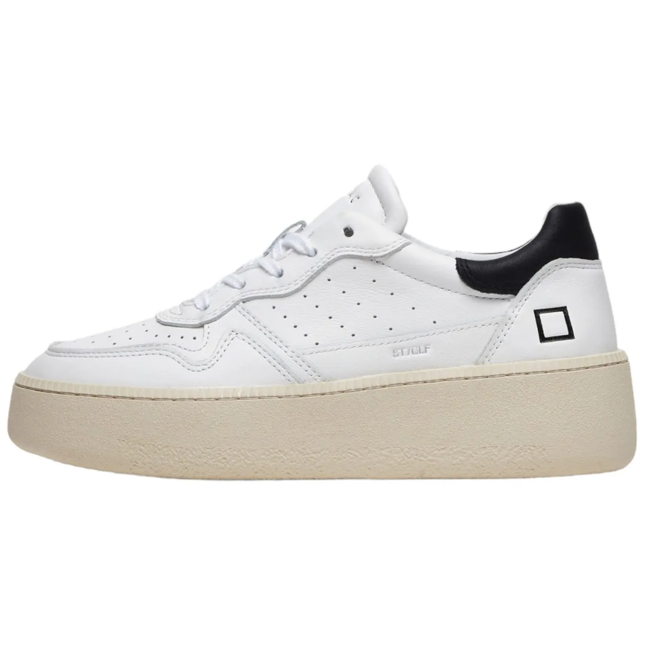 Date scarpe platform Step bianche nere