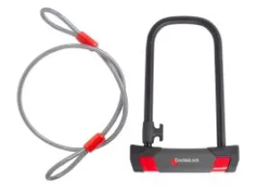 DoubleLock U-Lock lucchetto ad arco con cavo