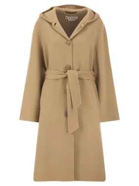 DUON – Cappotto con cappuccio