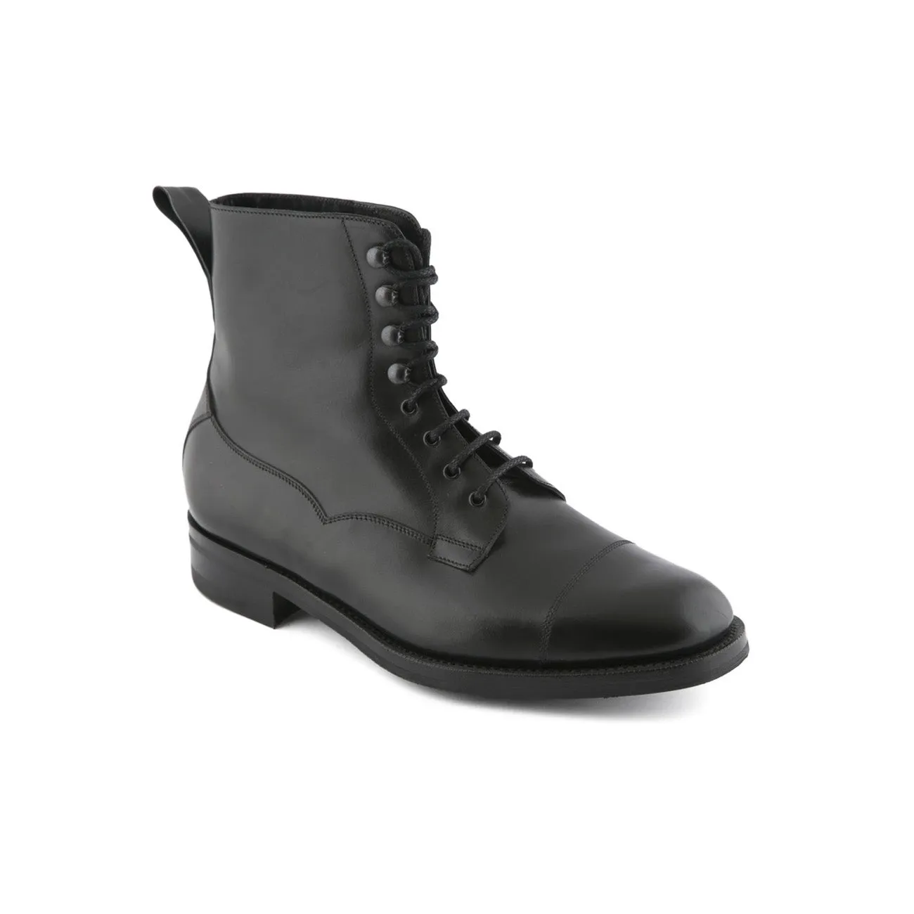 Edward Green Stivale derby Edward Green Galway in pelle nera (F 202)