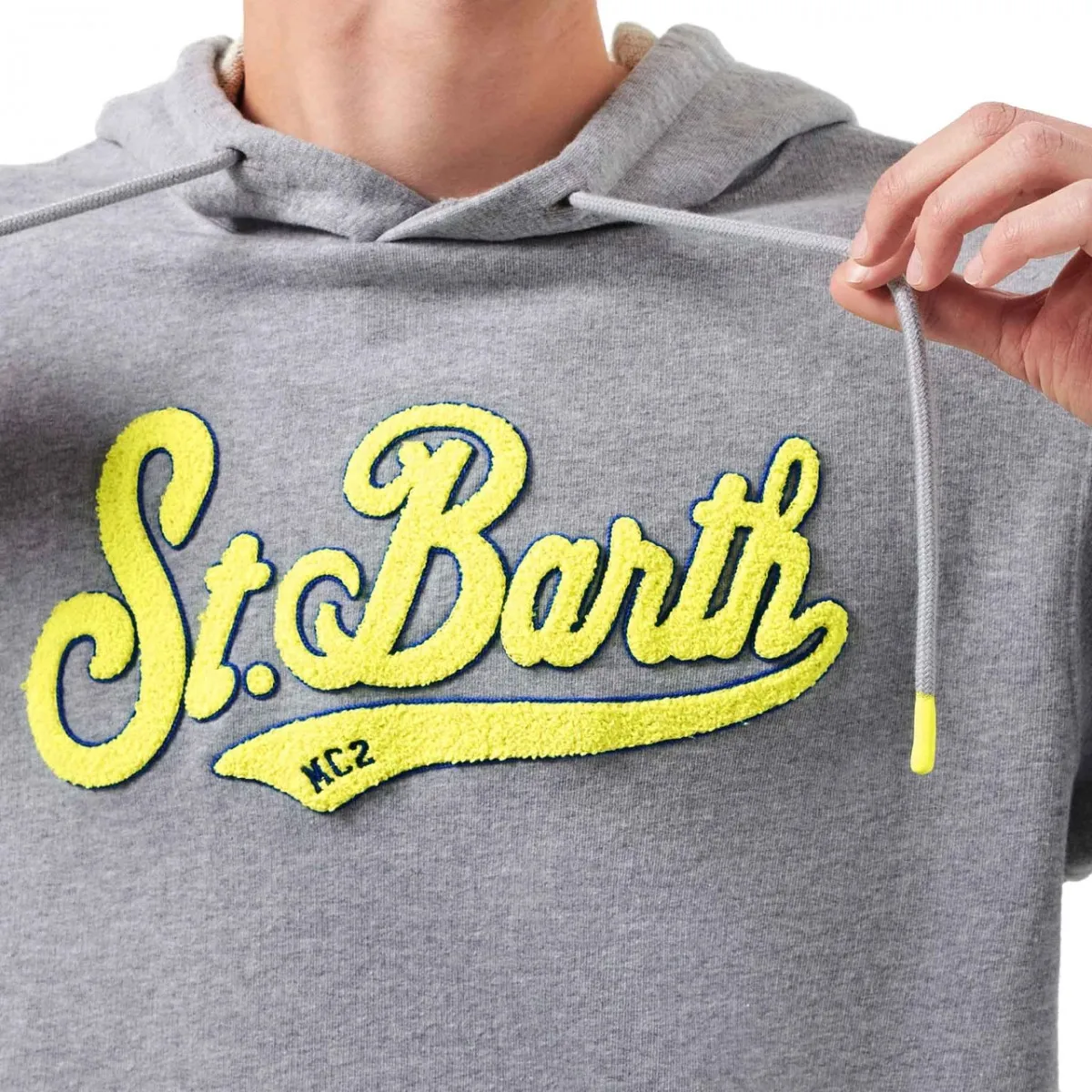 Felpa Con Cappuccio E Logo St. Barth