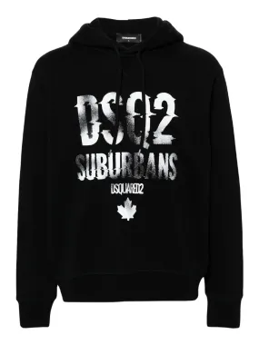 FELPA COOL FIT CON CAPPUCCIO  DSQUARED2  UOMO S74GU0757D25004900