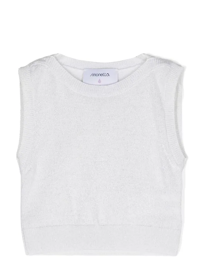 Gilet con girocollo