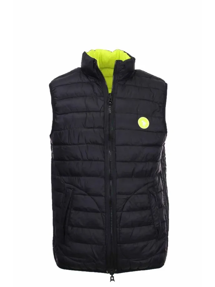 Gilet smanicato reversibile