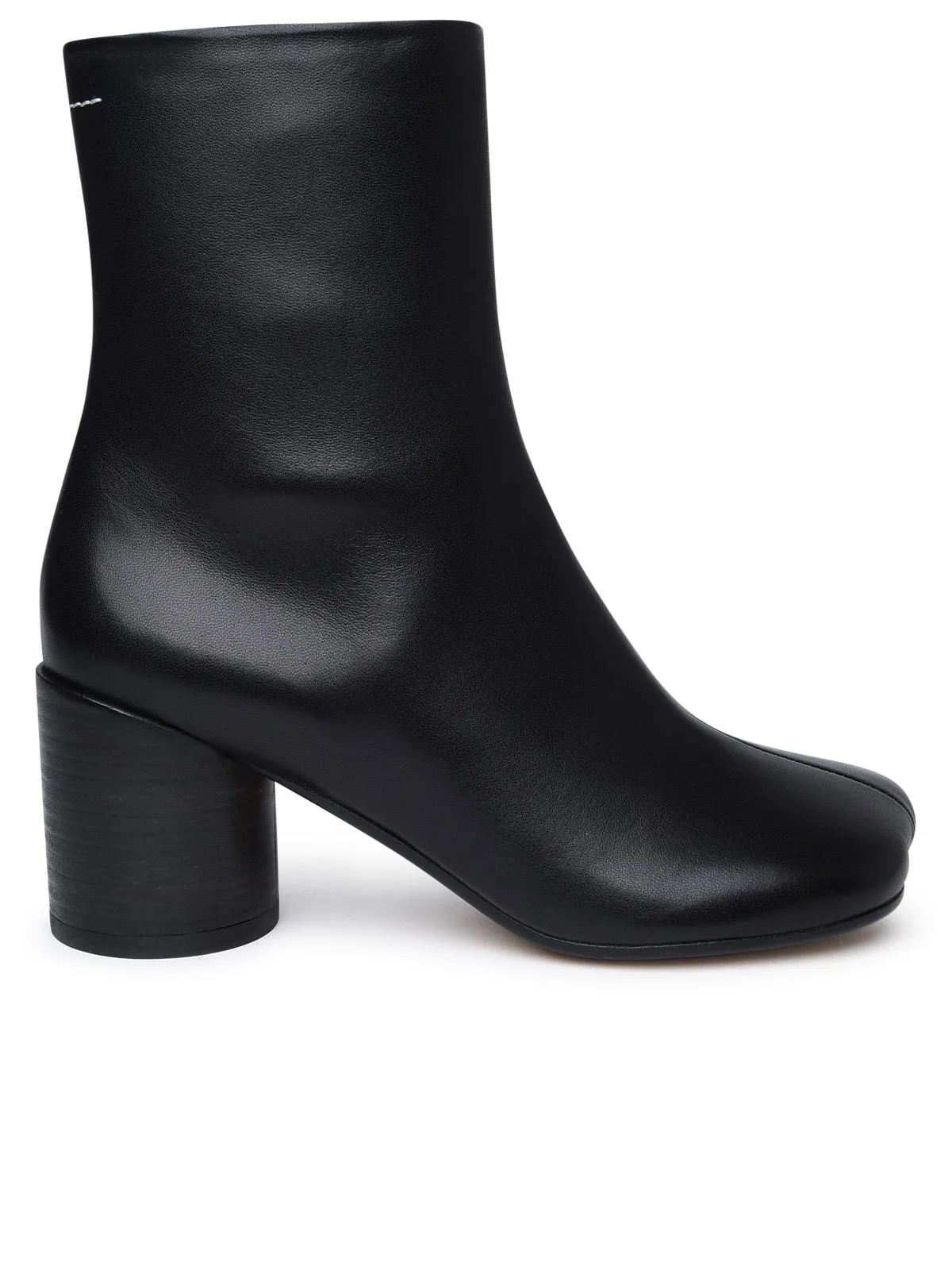 Mm6 maison margiela black lear caving stivali