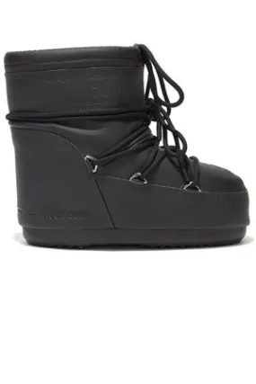 MOON BOOT Calzature,Stivaletti Icon Low Nero in Gomma 