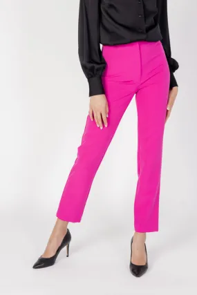 Pantaloni a sigaretta Silence basic cassiopea Fuxia