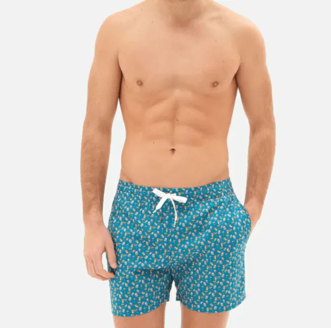 Pesciolino Rosso Costume Pantaloncino Uomo