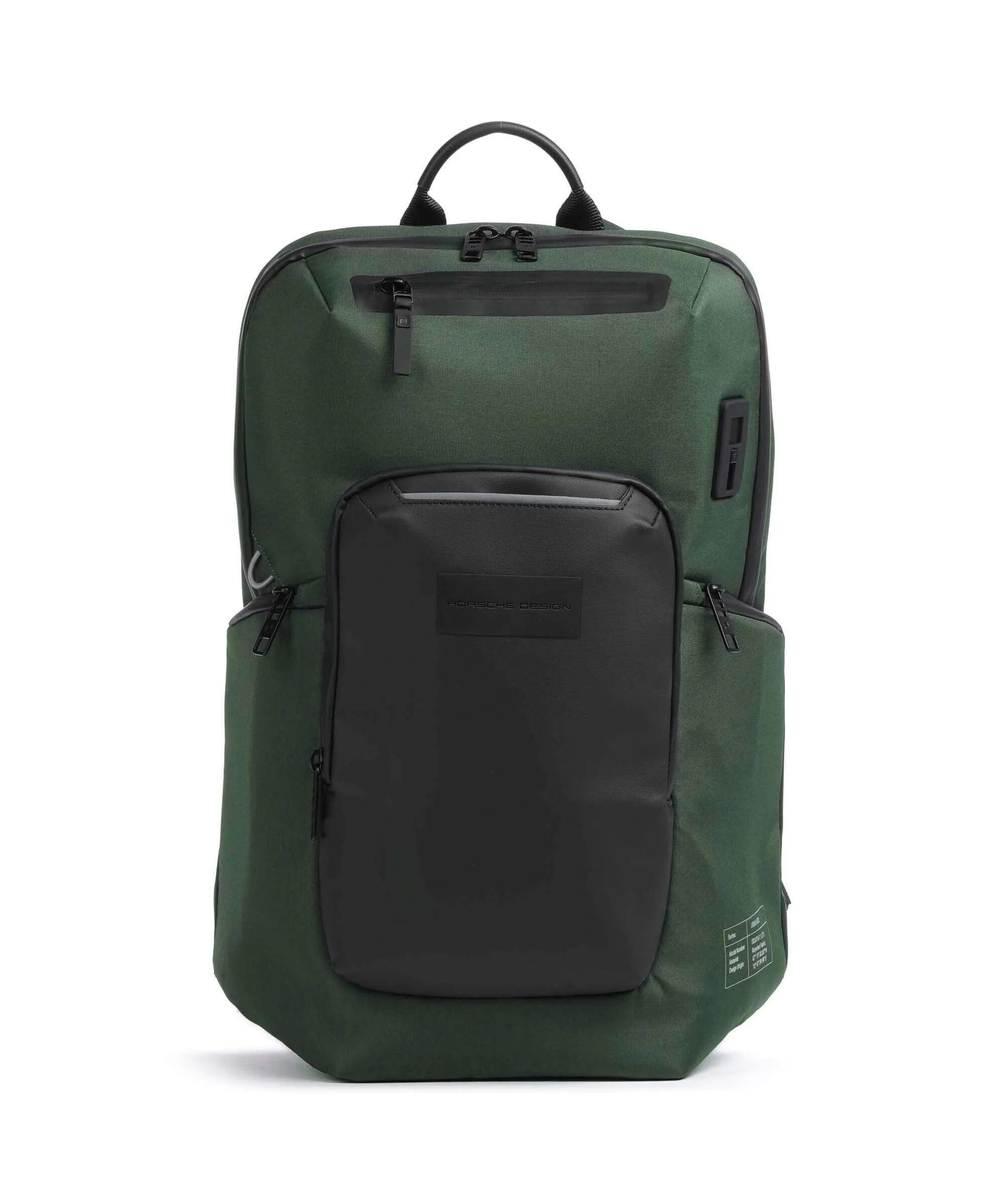  Porsche Design Urban Eco S Zaino porta pc 13″ poliuretano, poliestere riciclato verde/nero  