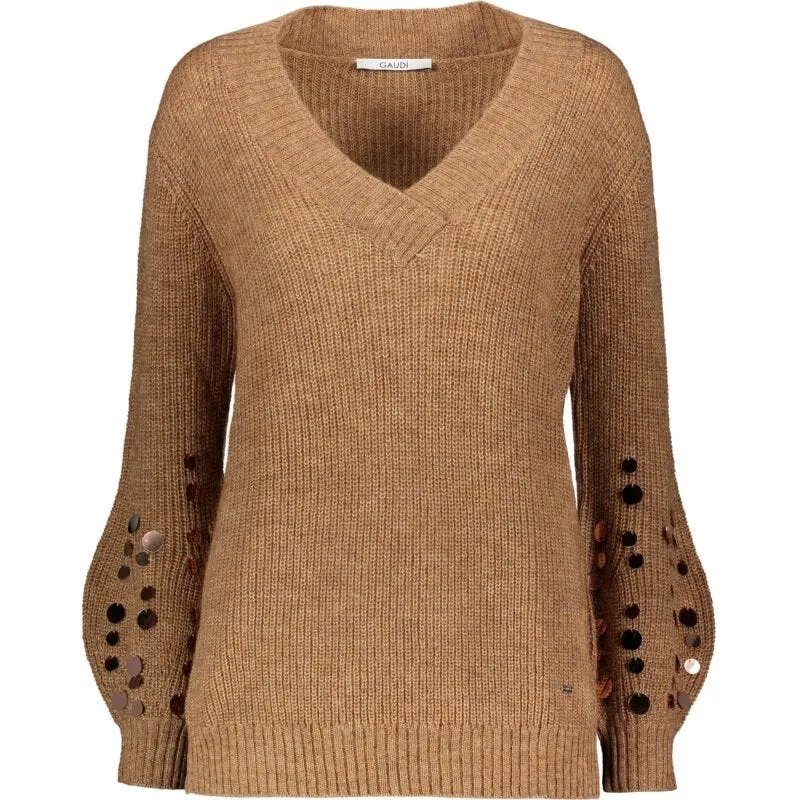 Pullover con paillettes