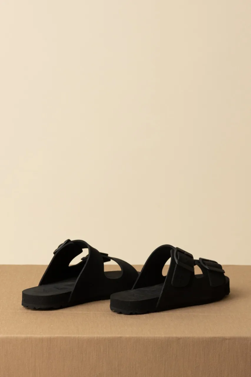 Sandali con fibbie Eva Nordic Swim Black