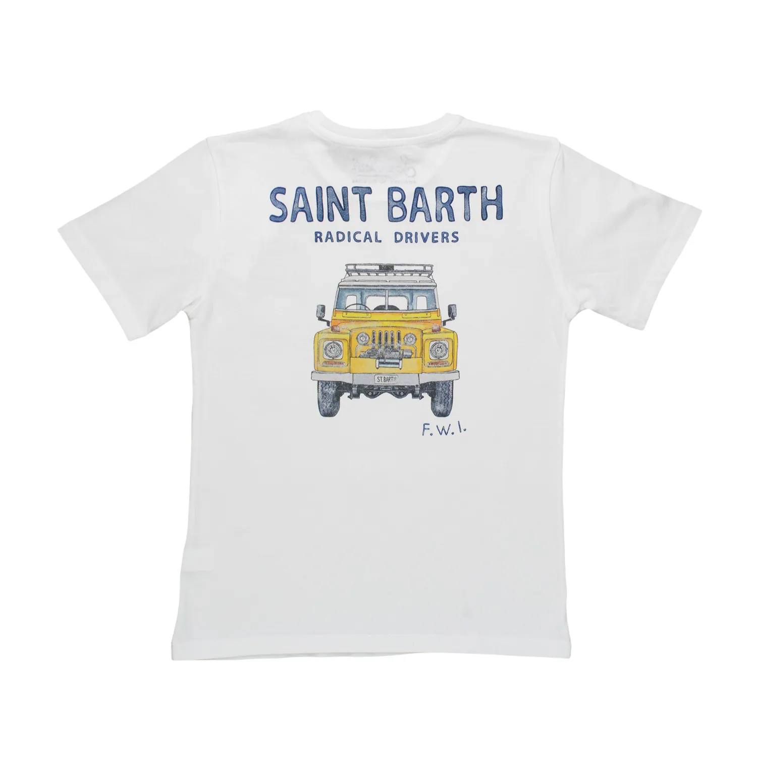 T-Shirt Jeep Bianca Bambino Teen
