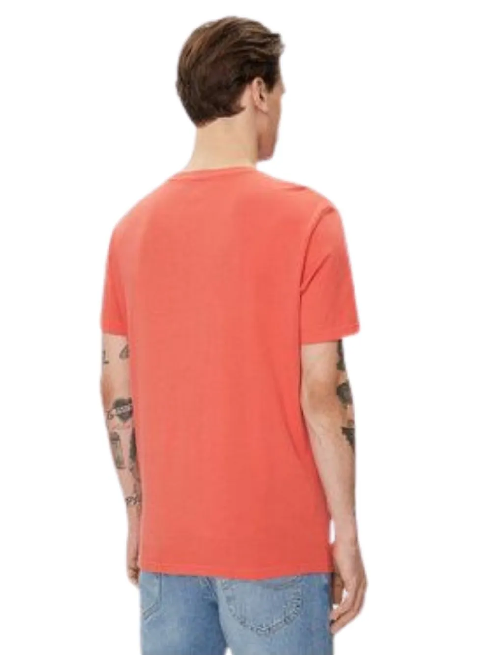 T-shirt Uomo Basic Arancione