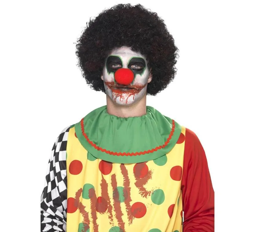 Tatuaggio sinistro clown e kit per il trucco